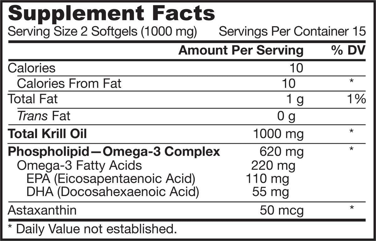 Olio di krill - 60 softgels