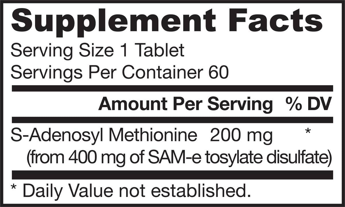 SAM -E 200 mg - 60 compresse