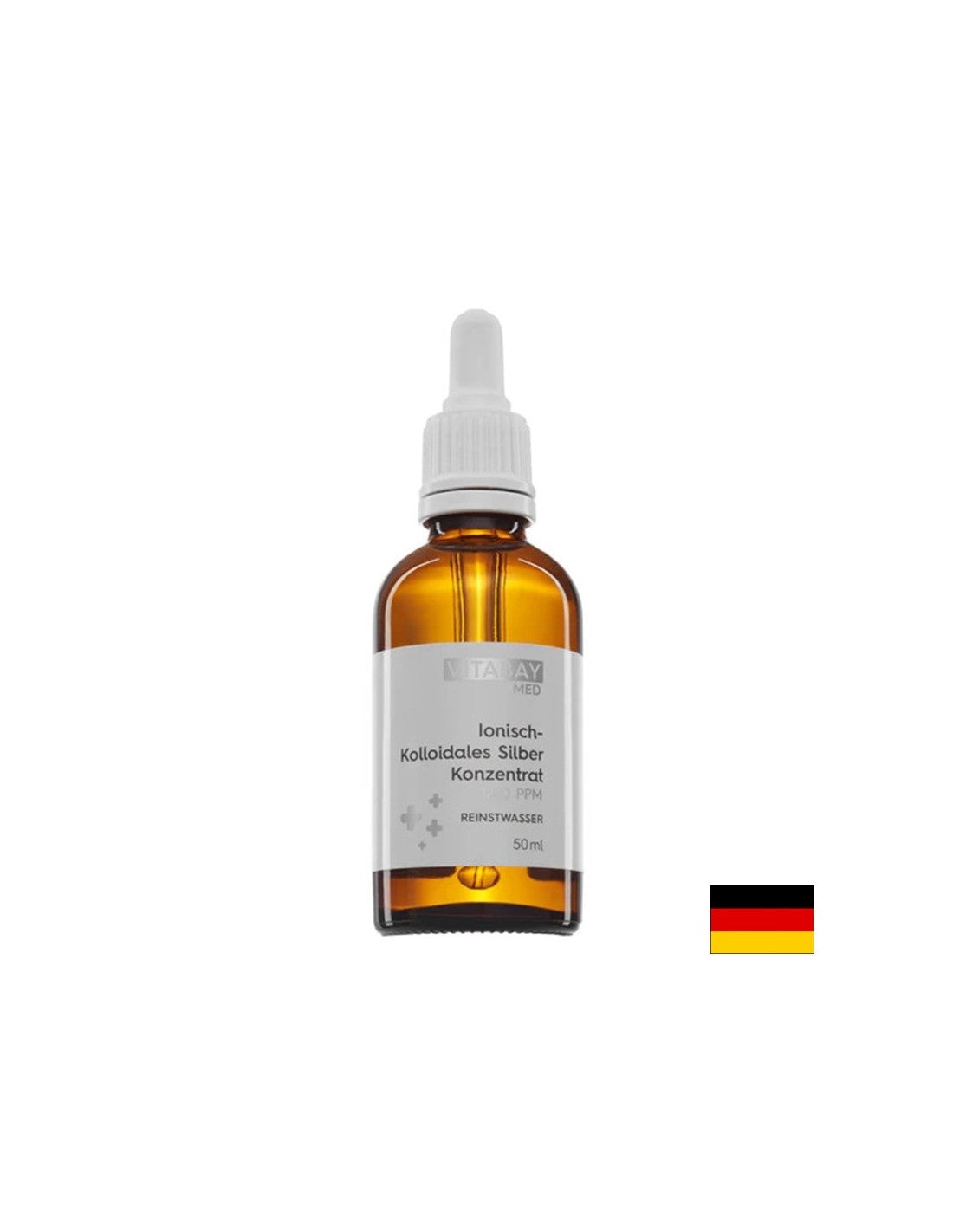 Concentrazione argento colloidale ionico 1200 ppm, 50 ml