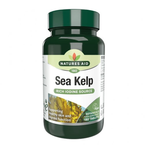 Sea Kelp (iodio - 150 mcg) 180 compresse Natures Aid