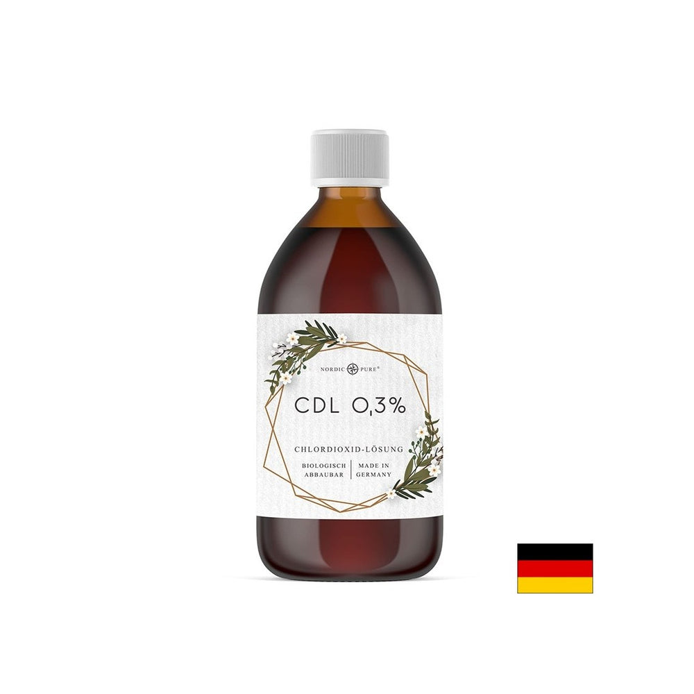 Disinfettante - biossido di cloro in soluzione acquosa CDL 0,3%, 500 ml