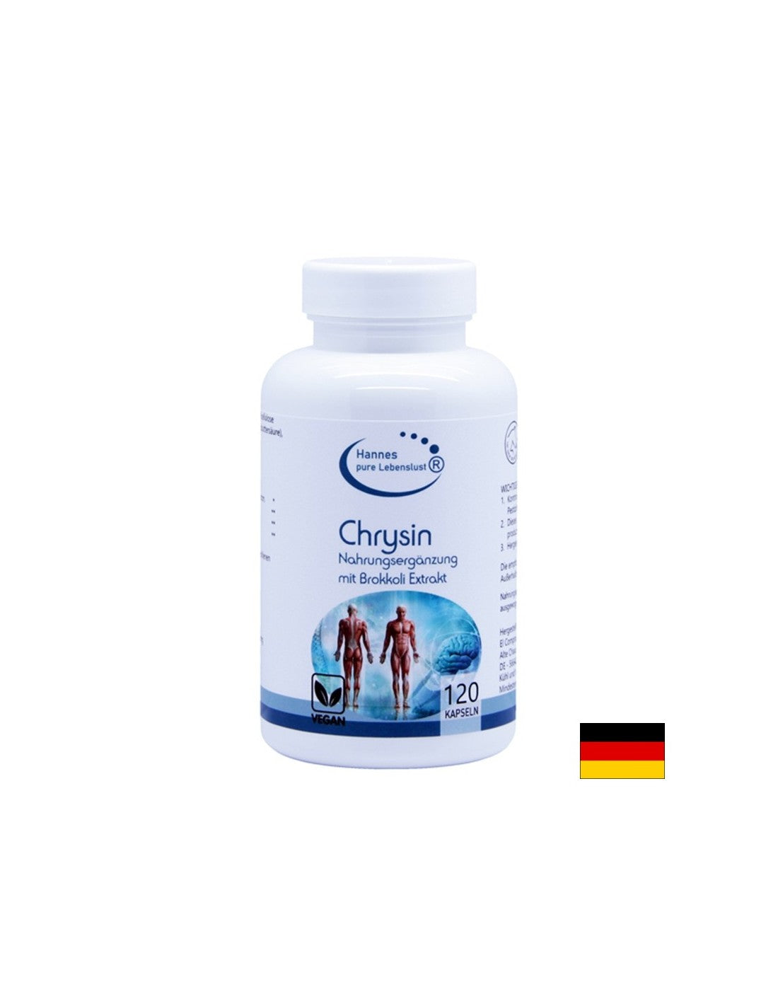 Equilibrio ormonale - Chrysin (da broccoli), 120 capsule