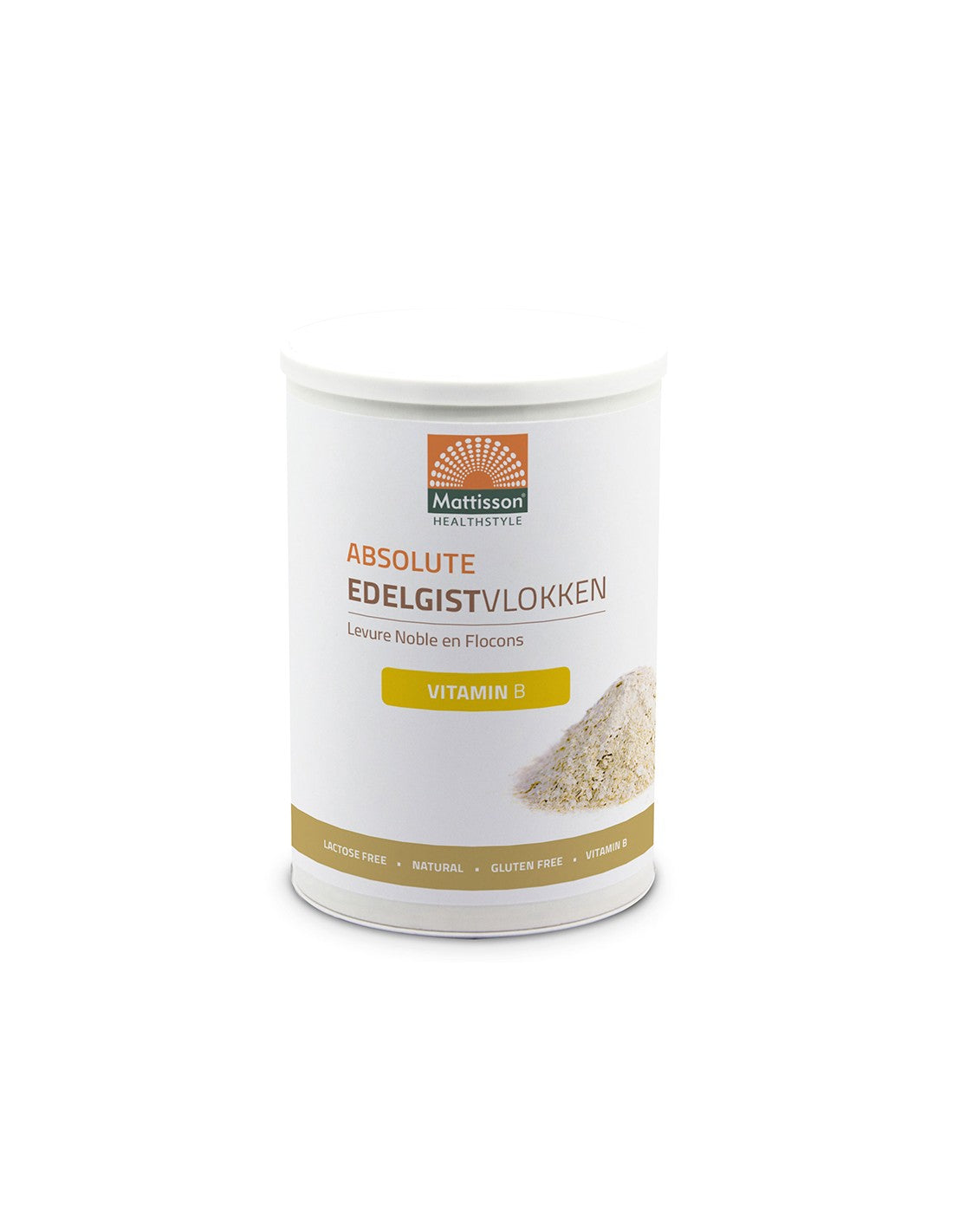 Nutritional yeast with B vitamins, 200 g powder Mattisson Healthstyle - Nutra Best Europe