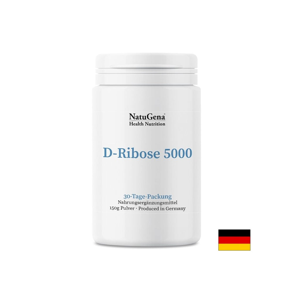 Salute cellulare ed energia - D -ribosio 5000, 150 g di polvere