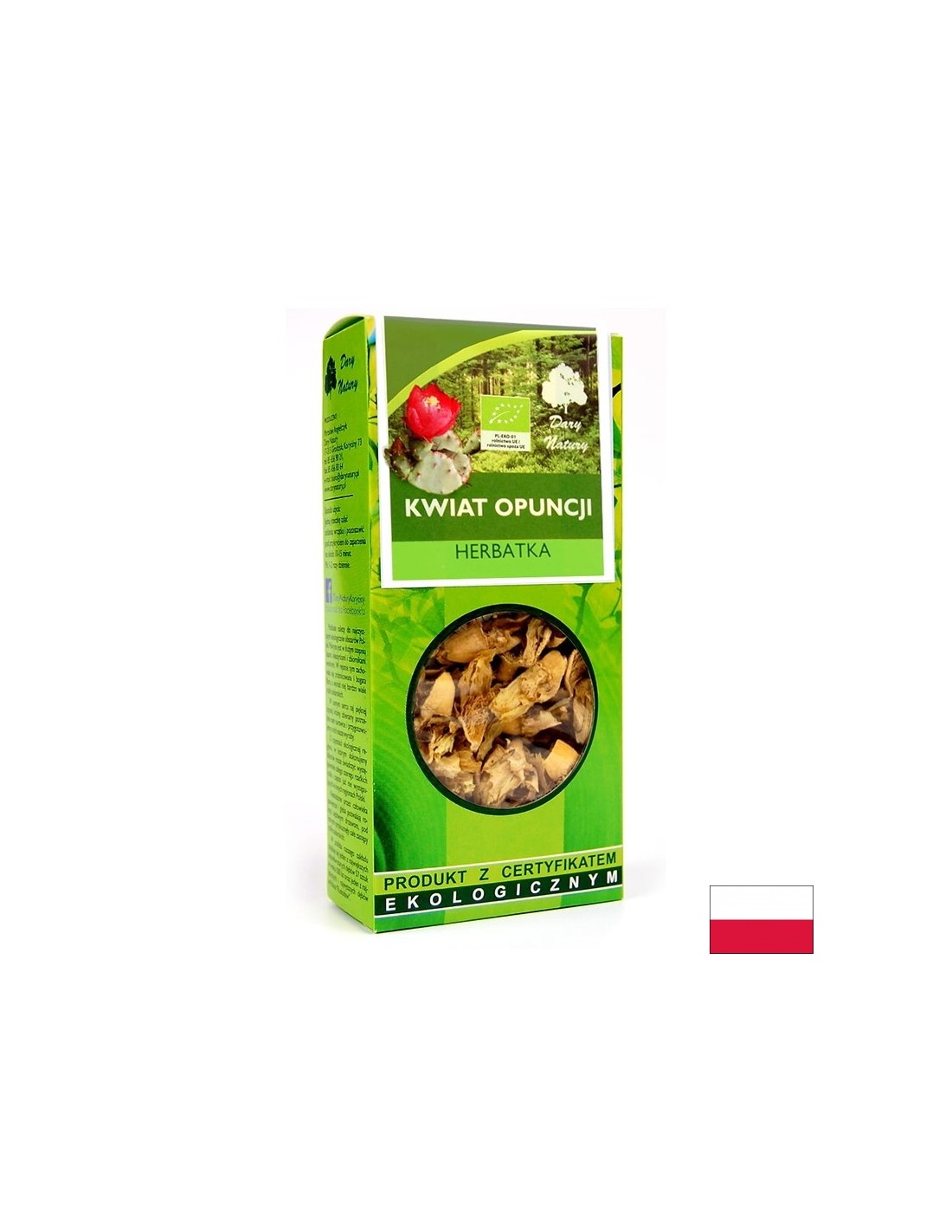 Weight Control - Prickly Pear Color, 25g Dary Natury - Nutra Best Europe