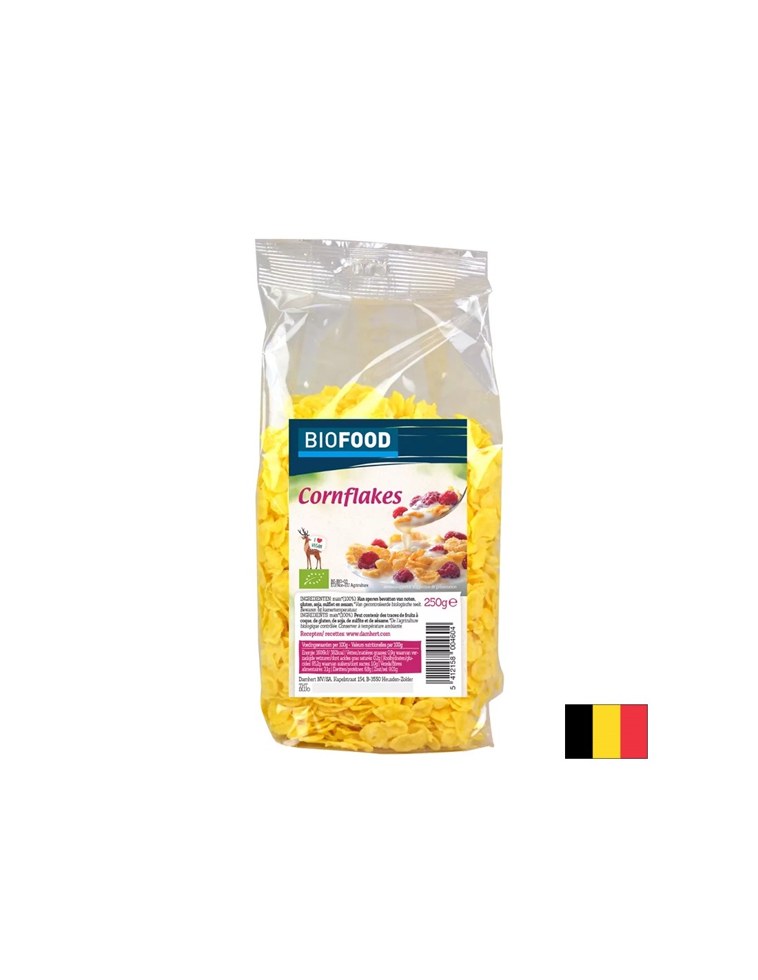 Cornflakes biologici, 250 g