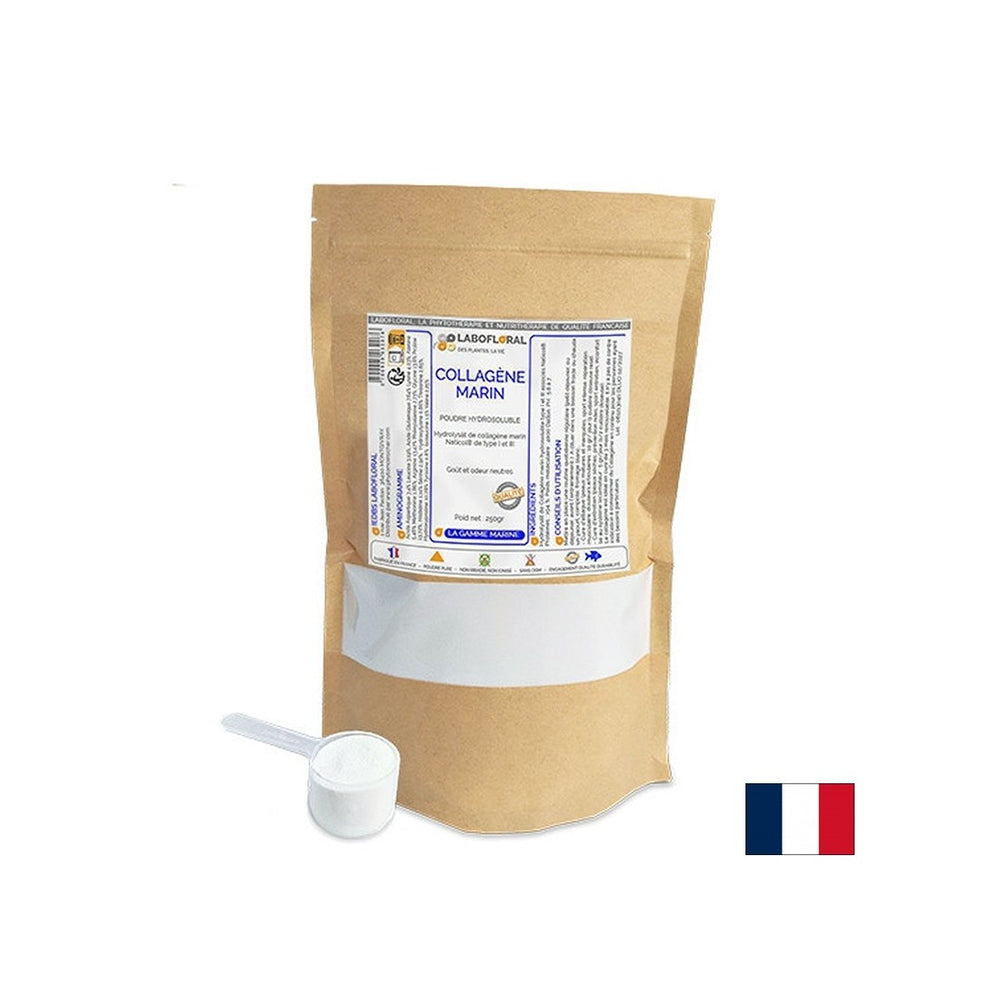 Capelli, pelle e articolazioni sane - collagene marino idrolizzato Naticol® (tipo I, III), 250 g di polvere