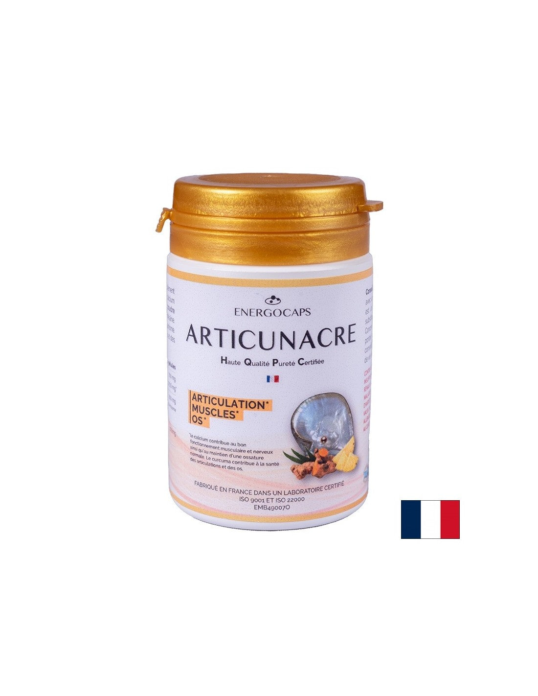 Ossa e articolazioni - Madre di perle Oyster + Curcuma e Bromelain, 60 Capsule