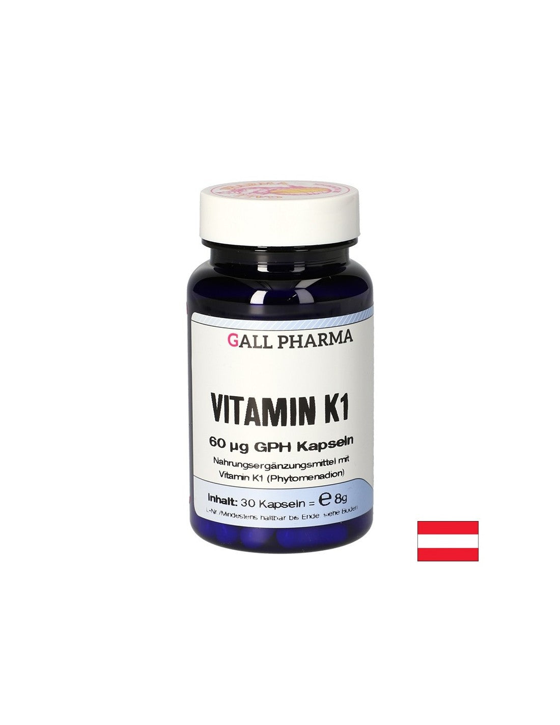 Sistema osseo - Vitamina K1, 60 µg x 30 capsule
