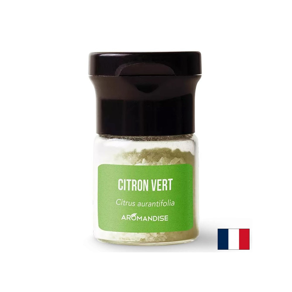 Cristalli di olio essenziale di calce (culinaria) - per piatti aromatizzanti, salse, bevande, 10 g