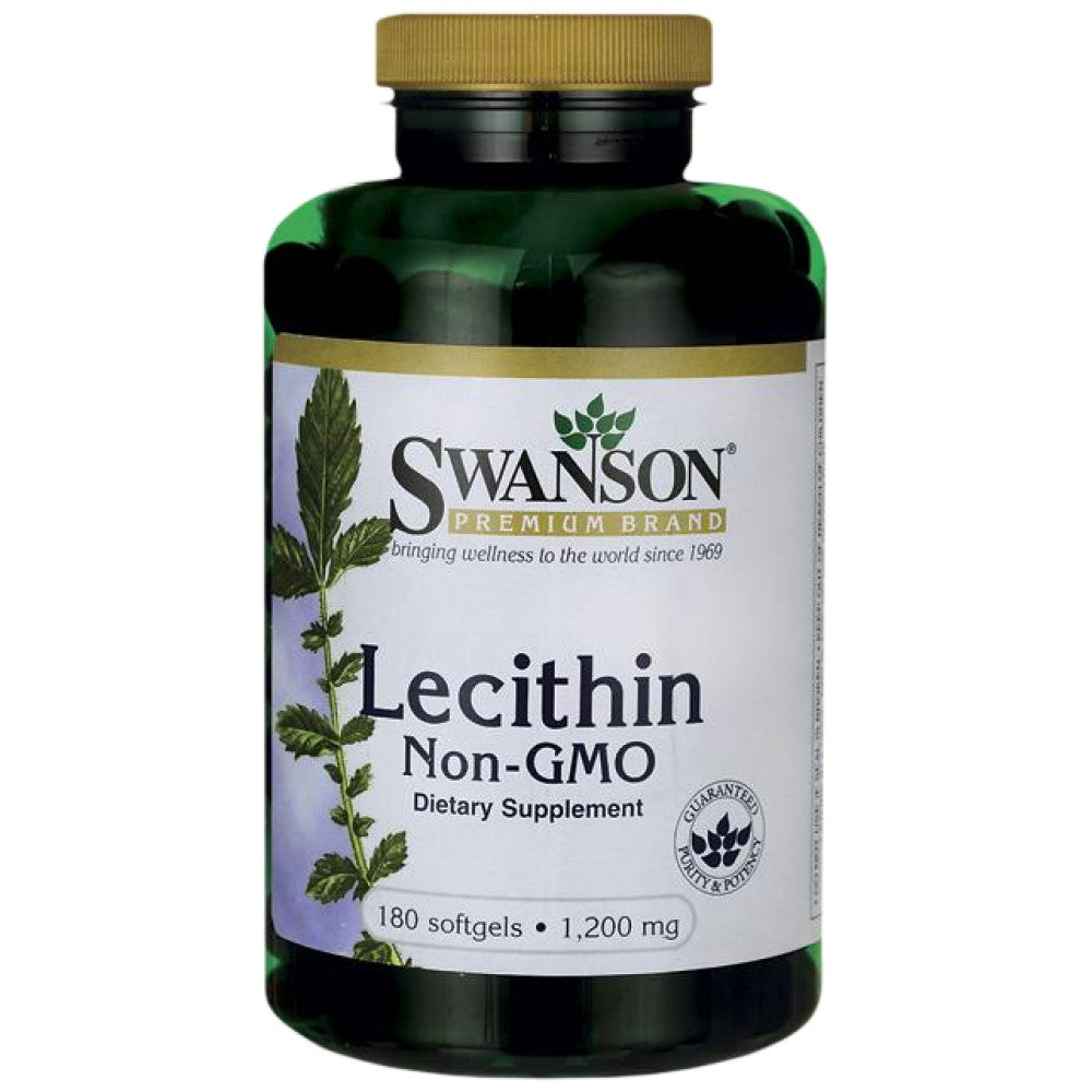 Lecitina non GMO 1200 mg 180 Capsule gel