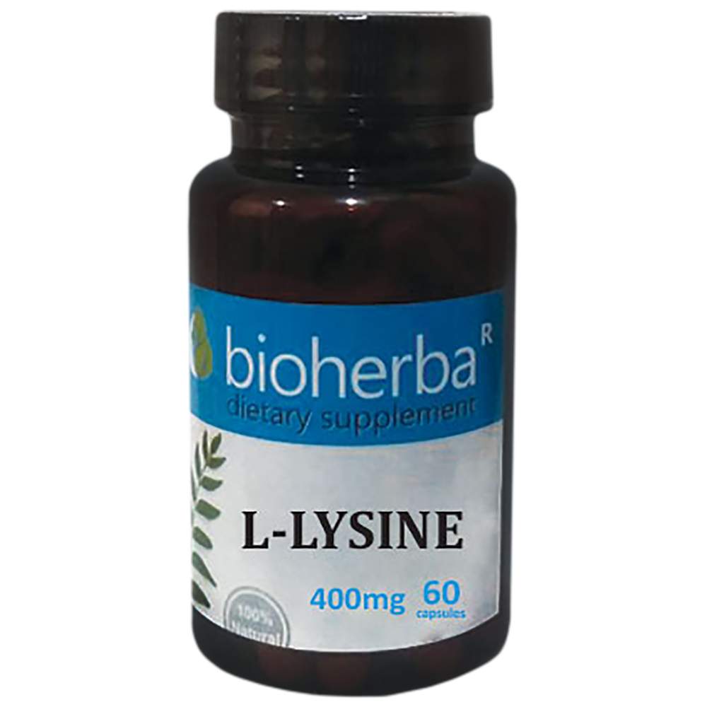 L -lisina 400 mg - 60 capsule