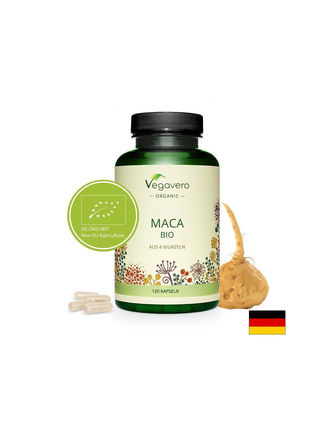 Maca Bio - Maca BIO, 120 <tc>Vegavero</tc> capsule