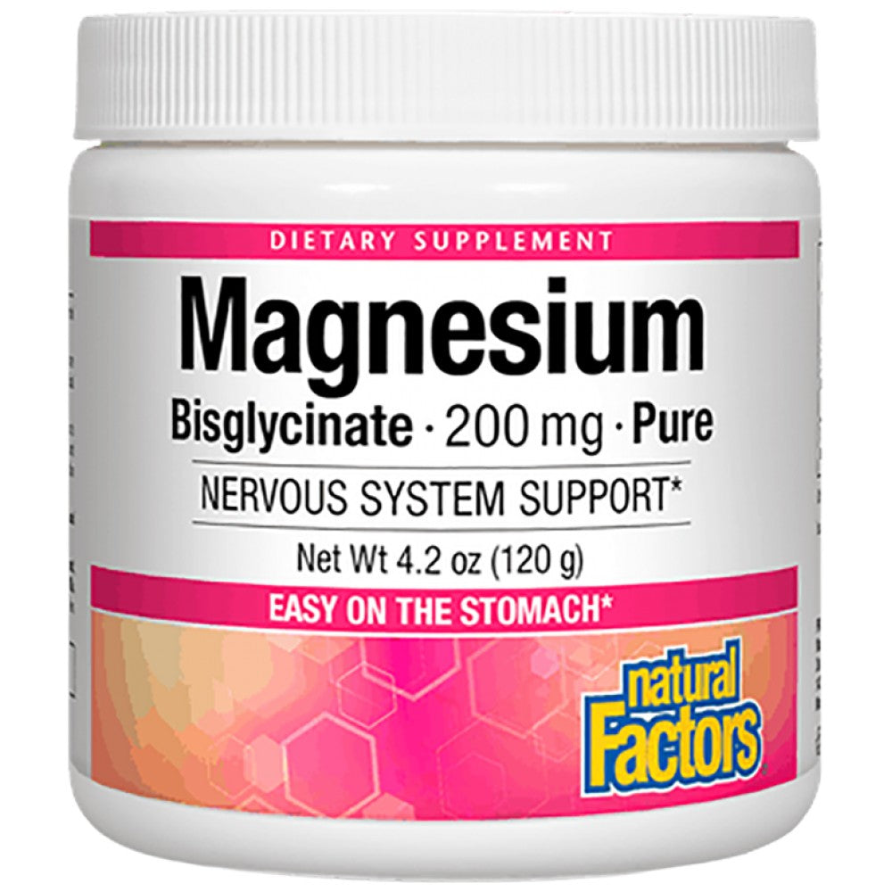 Polvere di bisglicinato di magnesio - 120 grammi