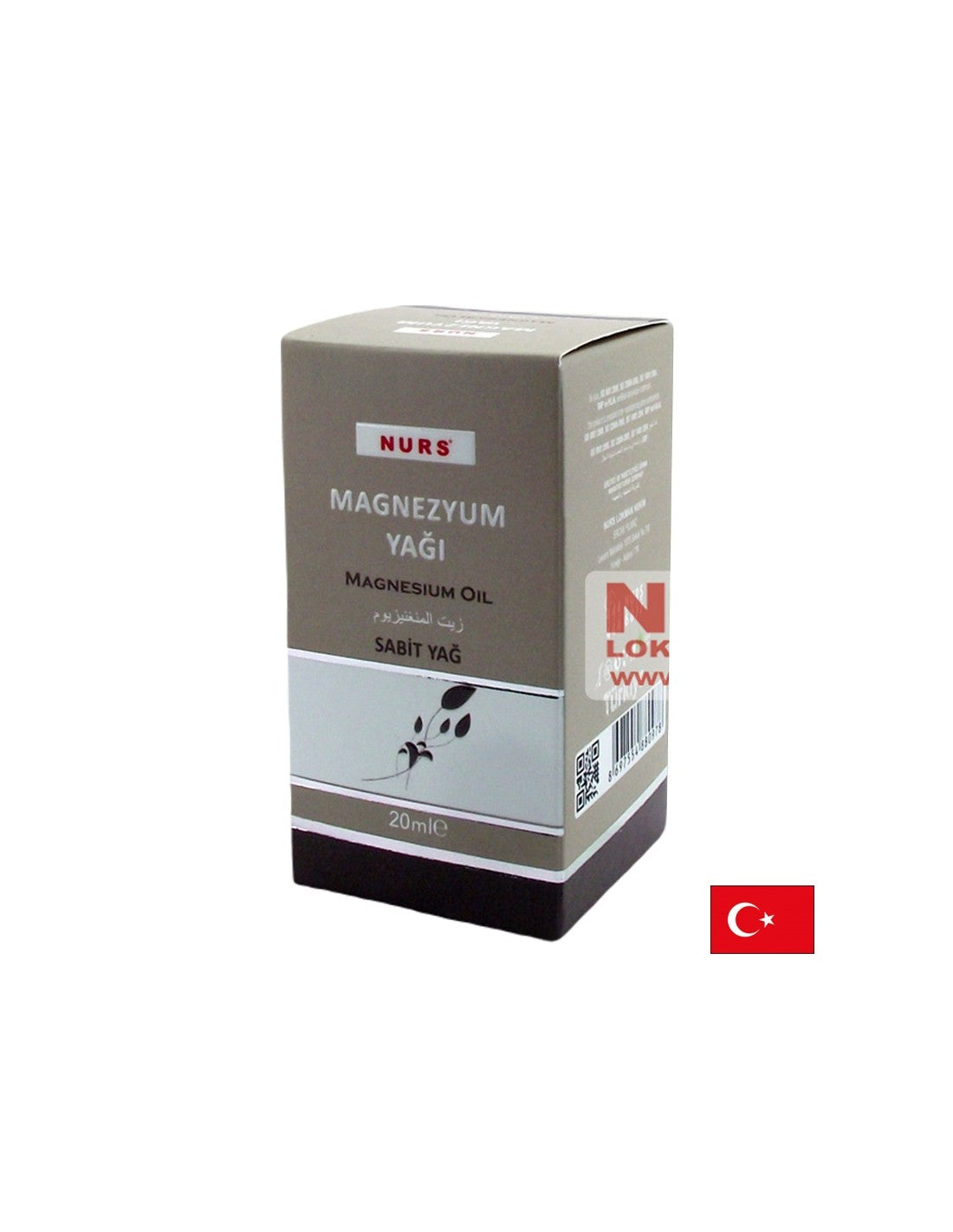 Olio di magnesio, 20 ml di gocce