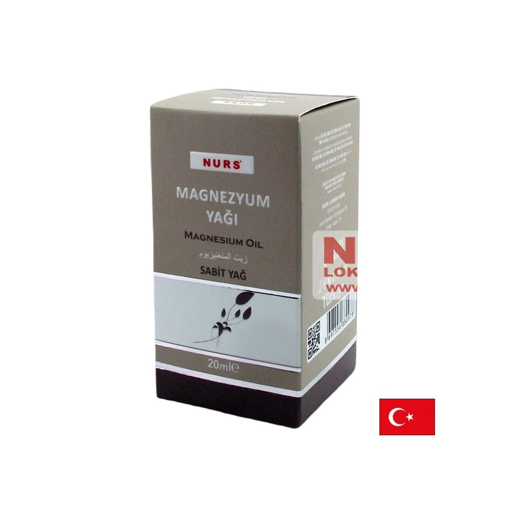 Olio di magnesio, 20 ml di gocce