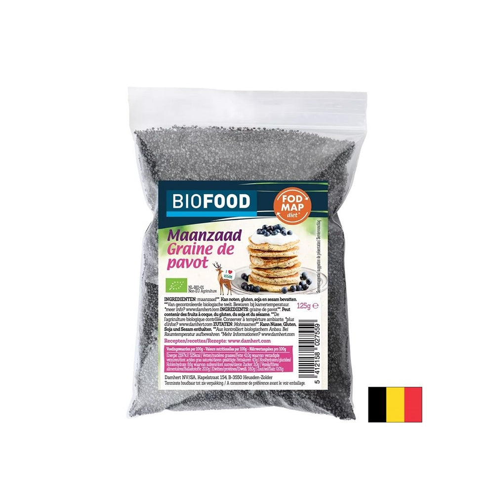 Semi di papavero organici, 125 g
