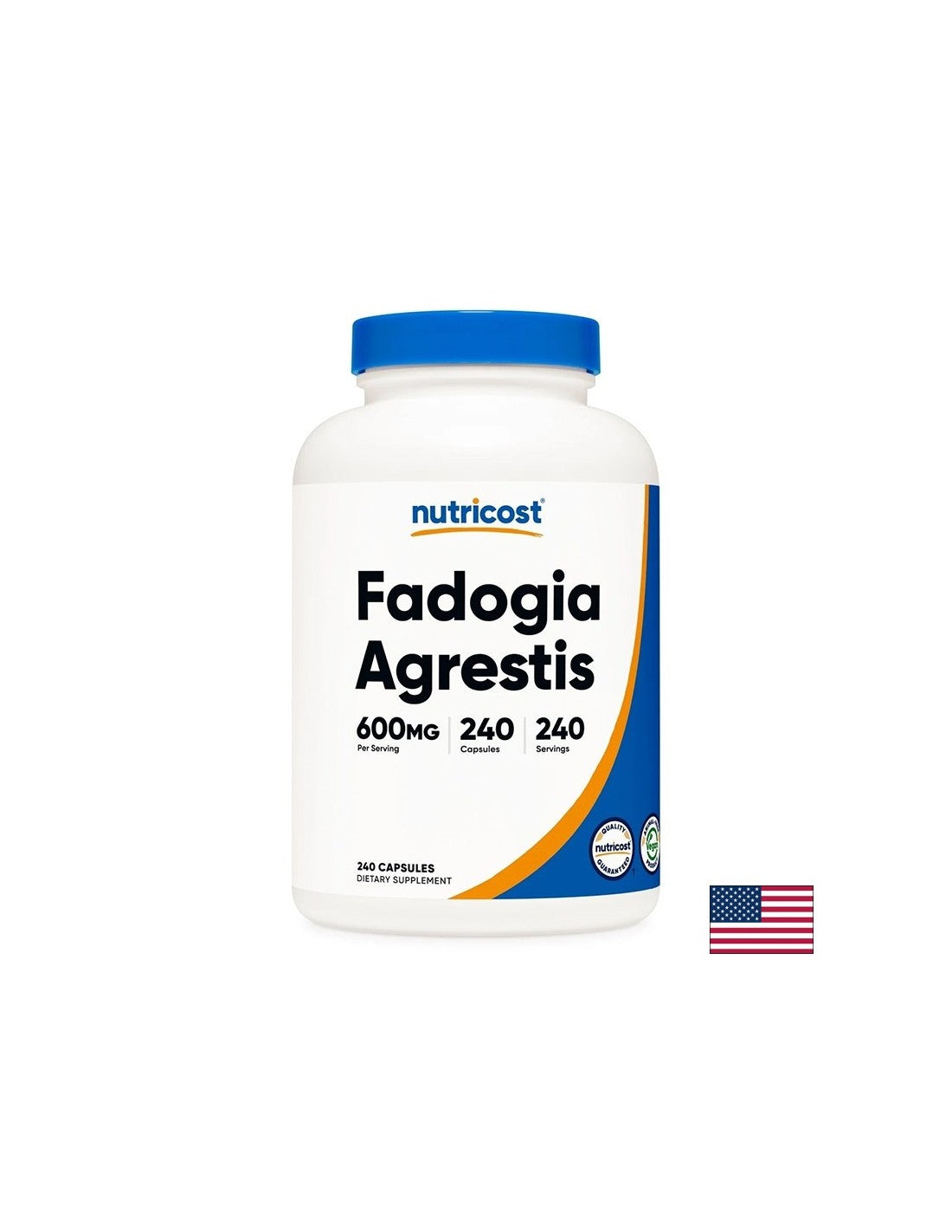 Potenza maschile - Fadogia agrastis, 600 mg x 240 capsule