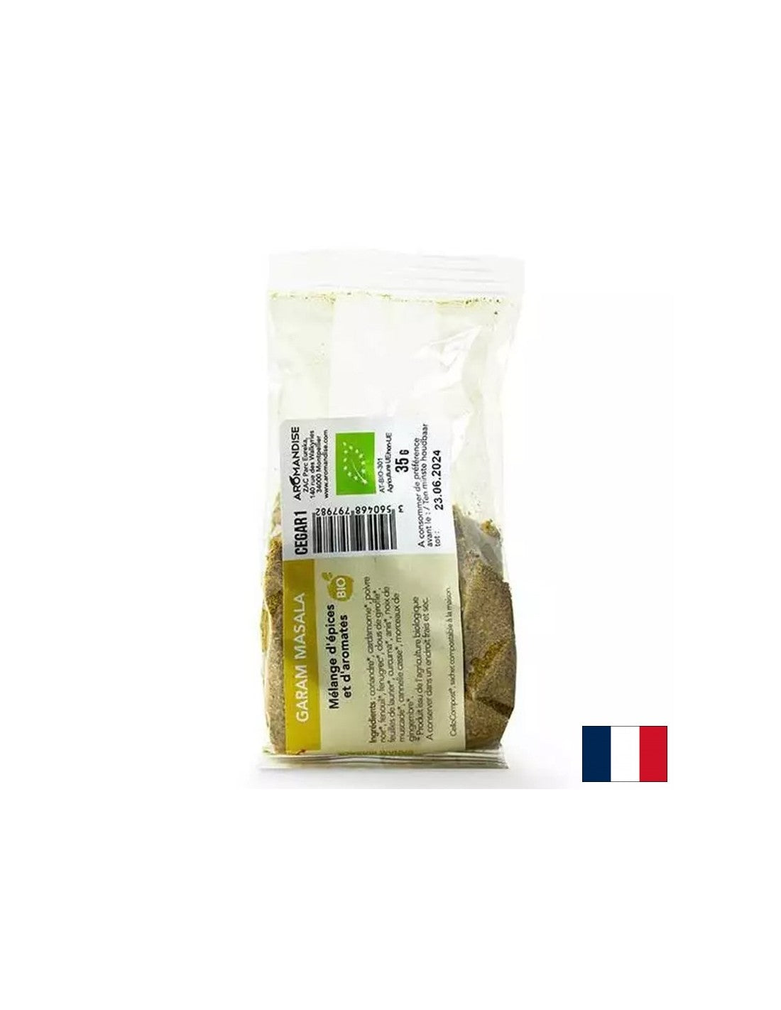 Garam Masala spice mix, 35 g powder - Nutra Best Europe