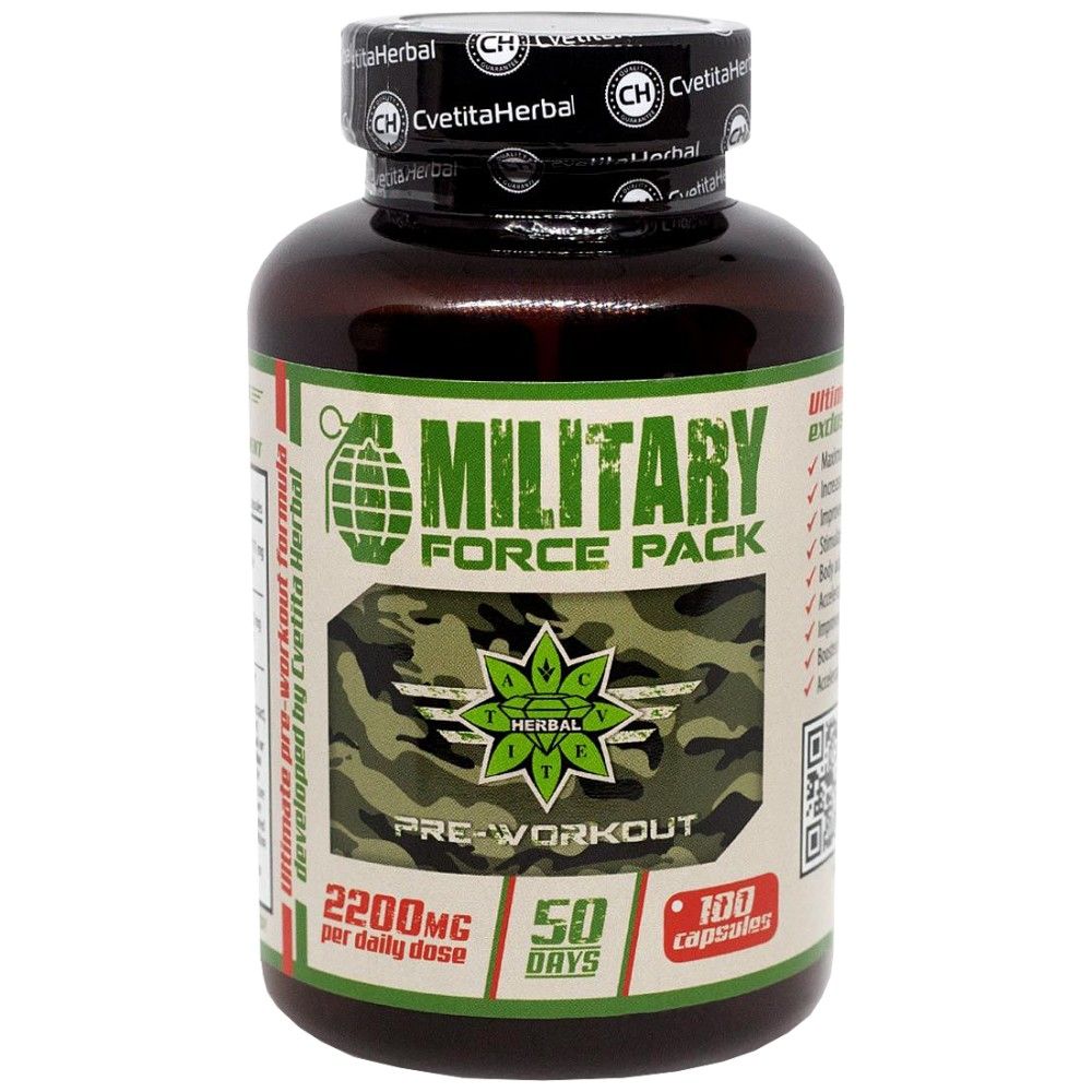 Pacchetto di forze militari - 100 capsule