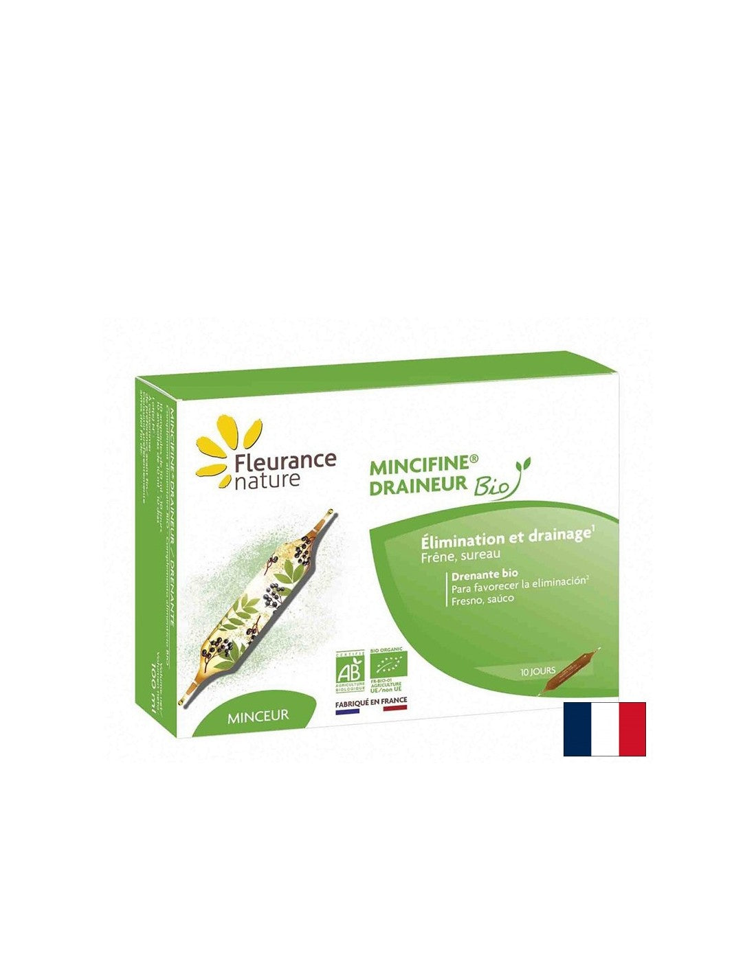 Mincifine - Formula diuretica anti -ritenzione, 10 ampoule da bere