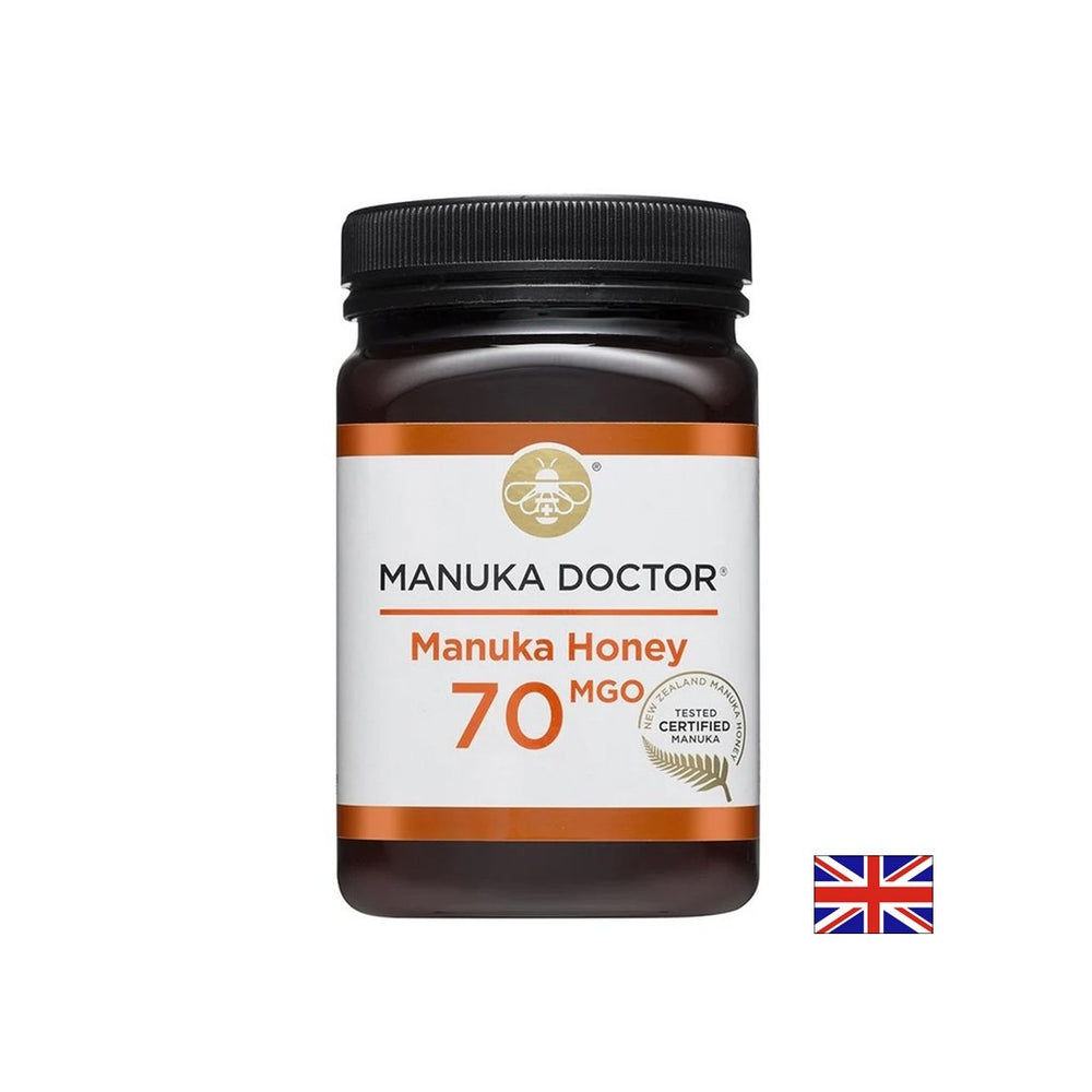 Multiflora Manuka Honey 70 MGO, 500 g - Nutra Best Europe