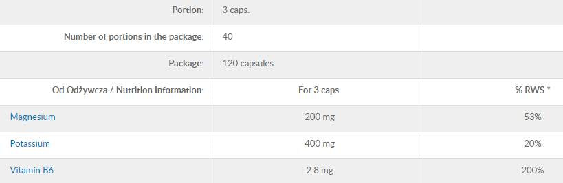 Minerali muscolari 120 capsule