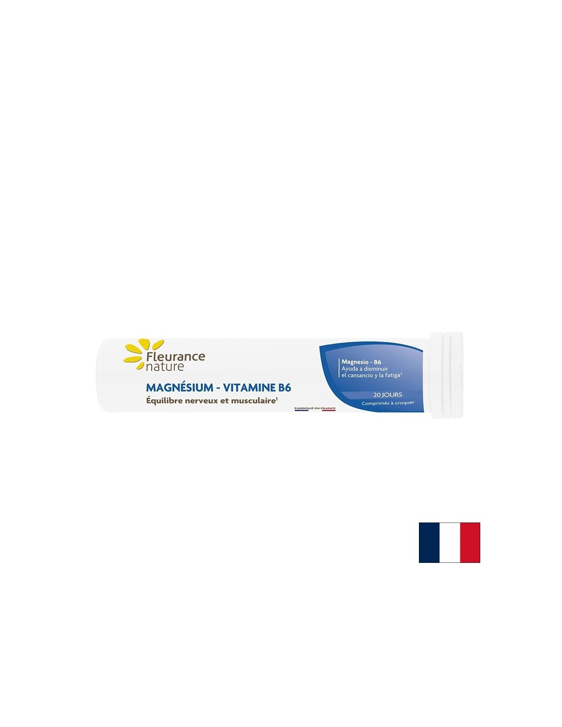 Sistema muscolare, cardiaco e nervoso - magnesio (carbonato) 300 mg + vitamina B6 2 mg, 20 compresse