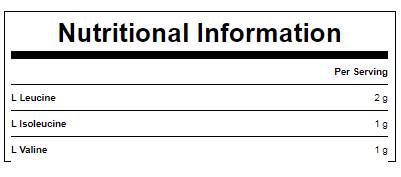 BCAA essenziale 2: 1: 1 aromatizzato - 250 grammi