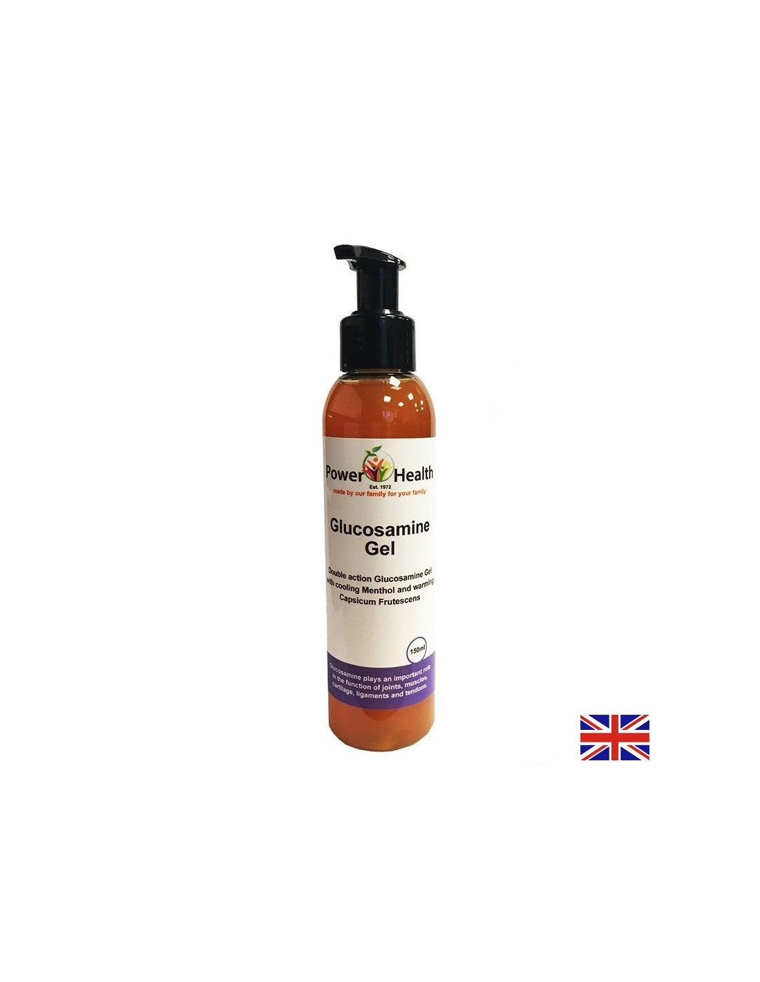 Riduce il dolore articolare - gel di glucosamina, 150 ml