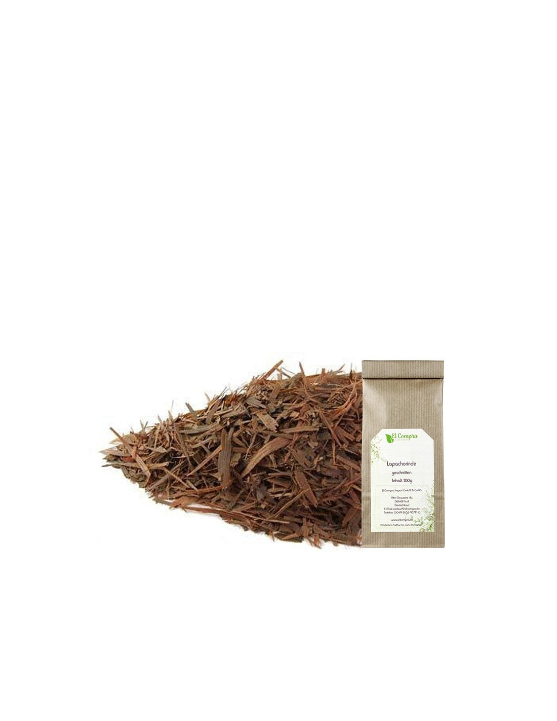 Настинка и грип - Чай кора от Лапачо, 100 g - Feel You