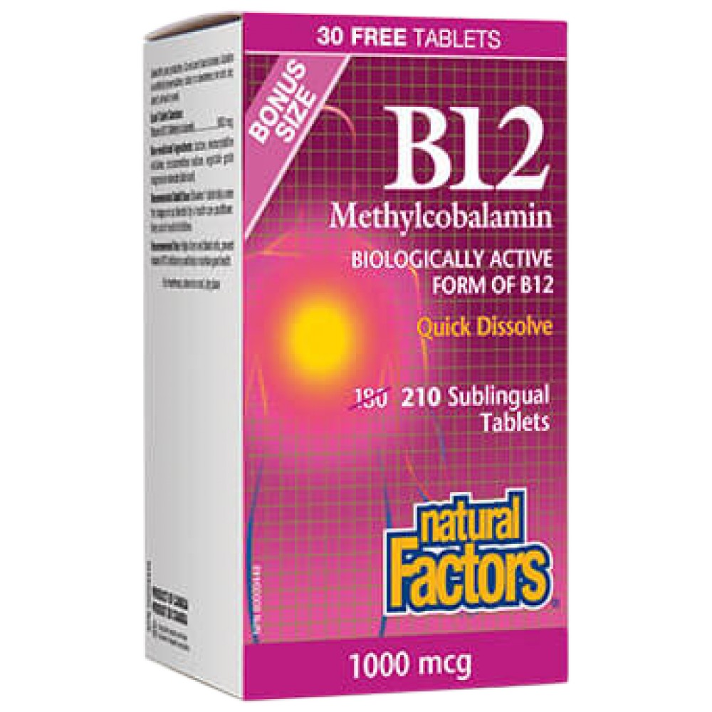 B12 metilcobalamina 1000 mcg - 210 compresse sublinguali