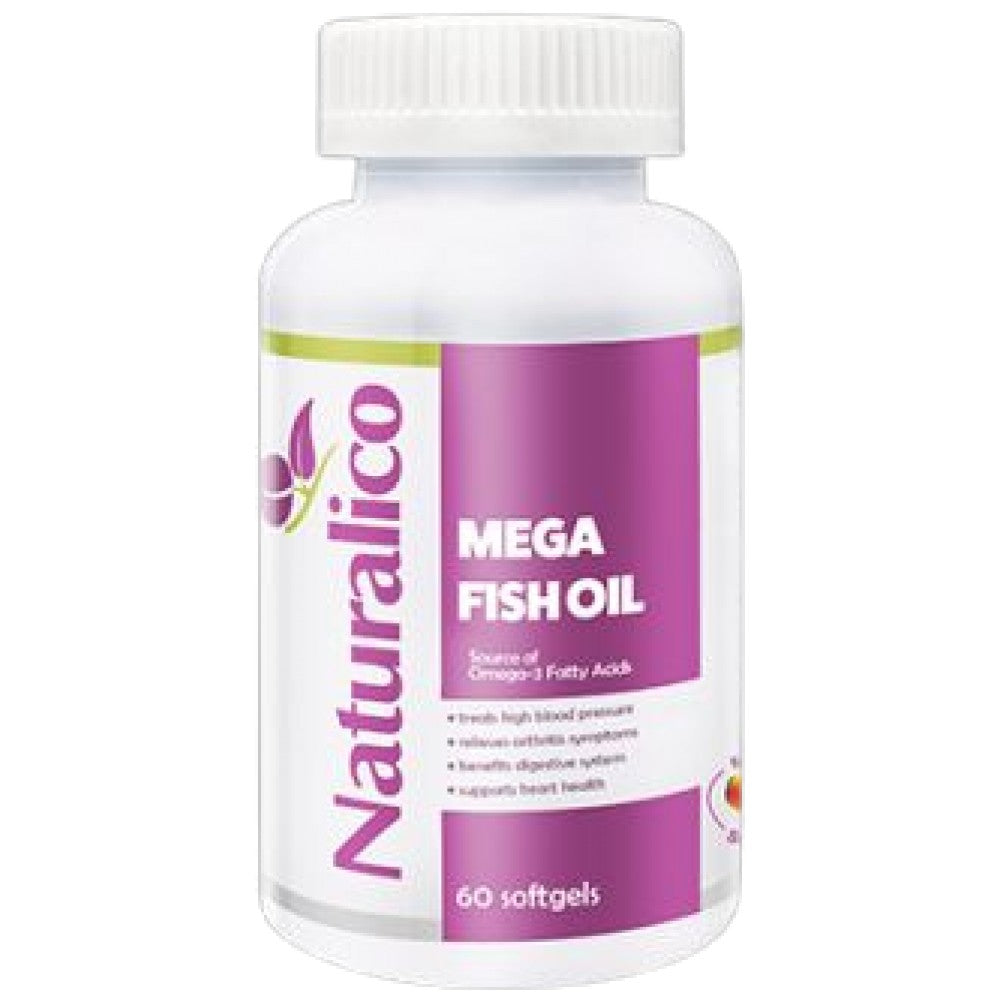 Mega pesce olio 60 capsule gel