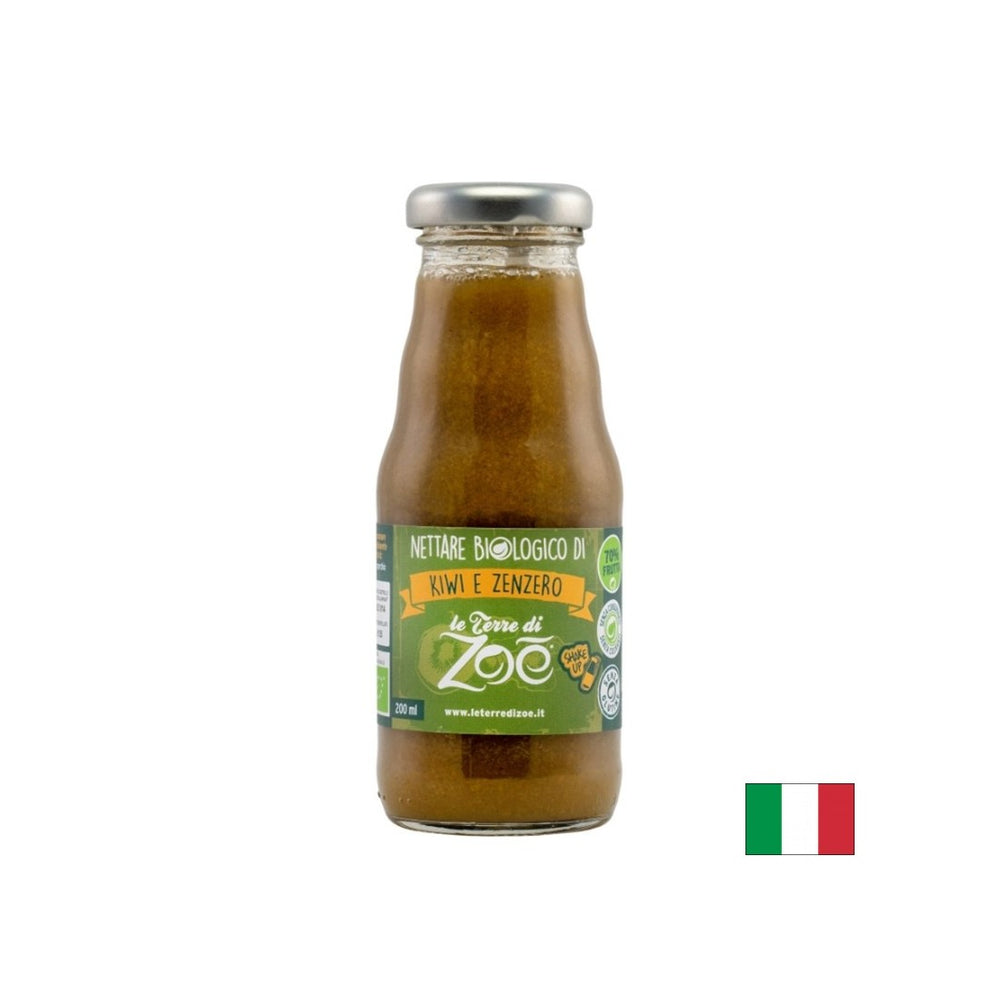 Nettare di kiwi e zenzero, organico, 200 ml