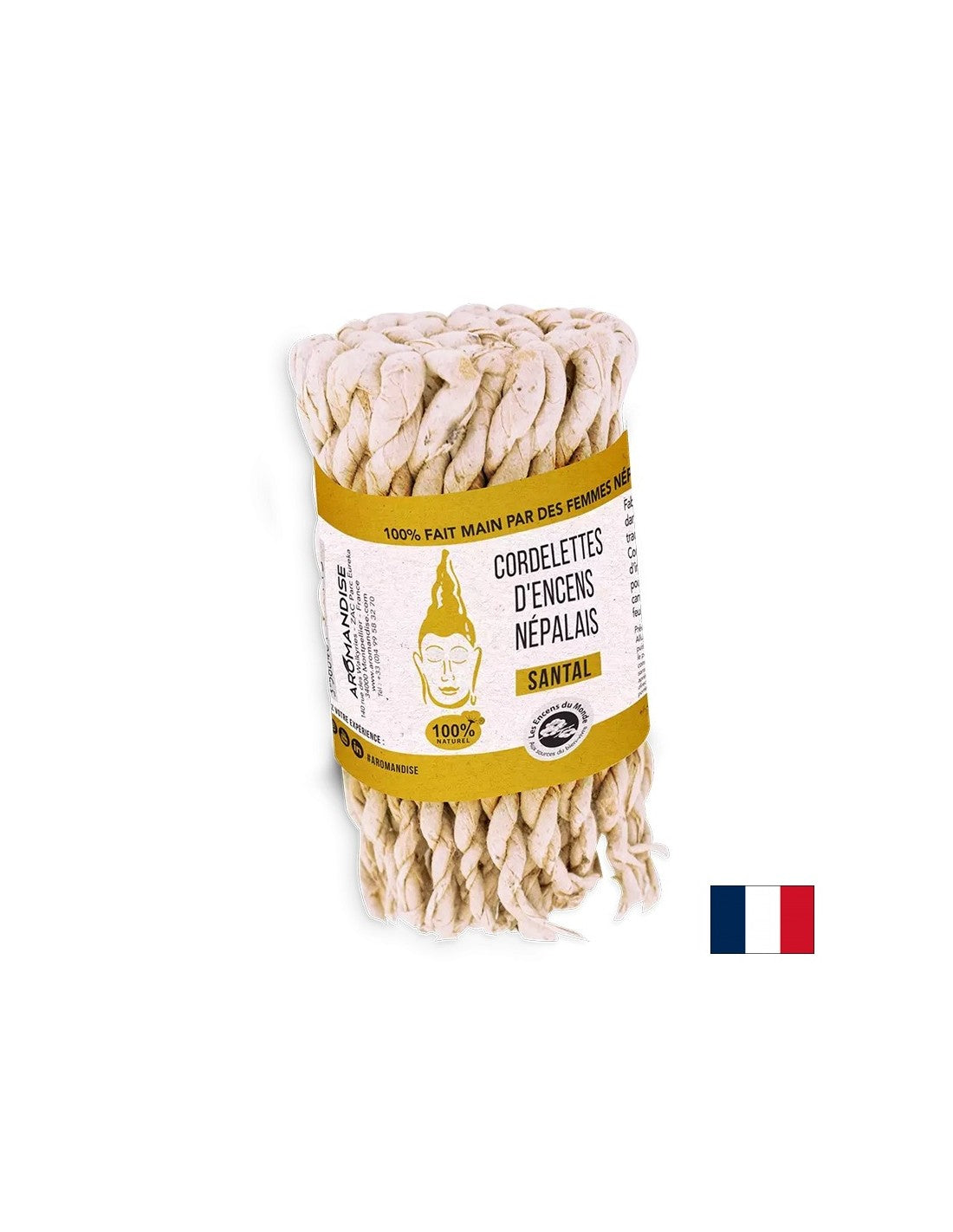 Corde nepalesi che bruciano - <tc>San</tc>dalwood, 42 pezzi