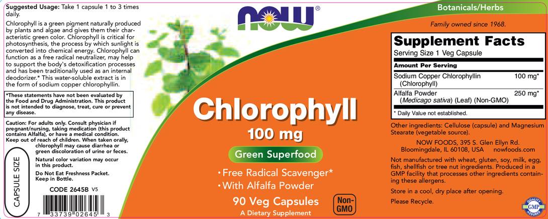 Clorofilla 100 mg - 90 capsule