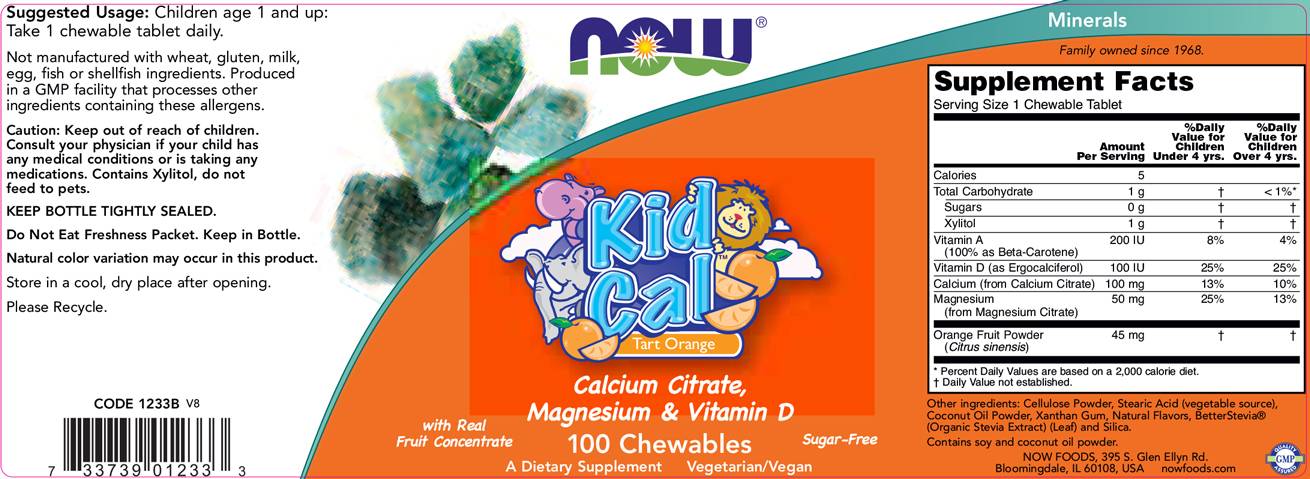 Kid Cal - Mag - 100 compresse masticabili