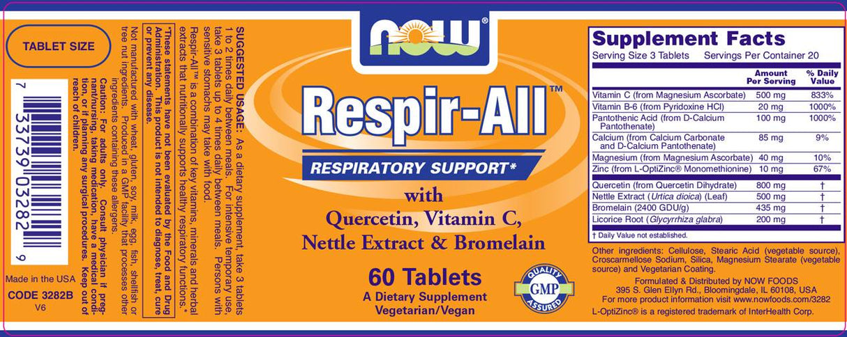 Respir -All - 60 compresse