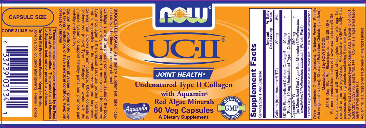 Collagene UC II/Tipo 2 40 mg - 120 capsule