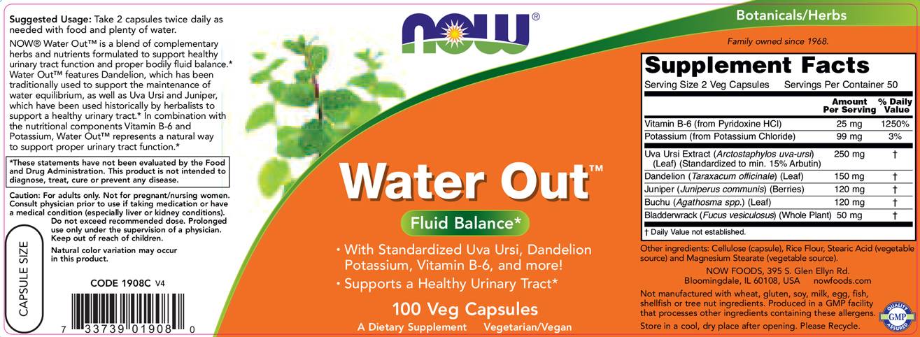 Water Out - 100 capsule