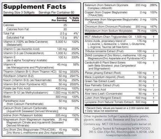 Capsule di gel multisiettiche