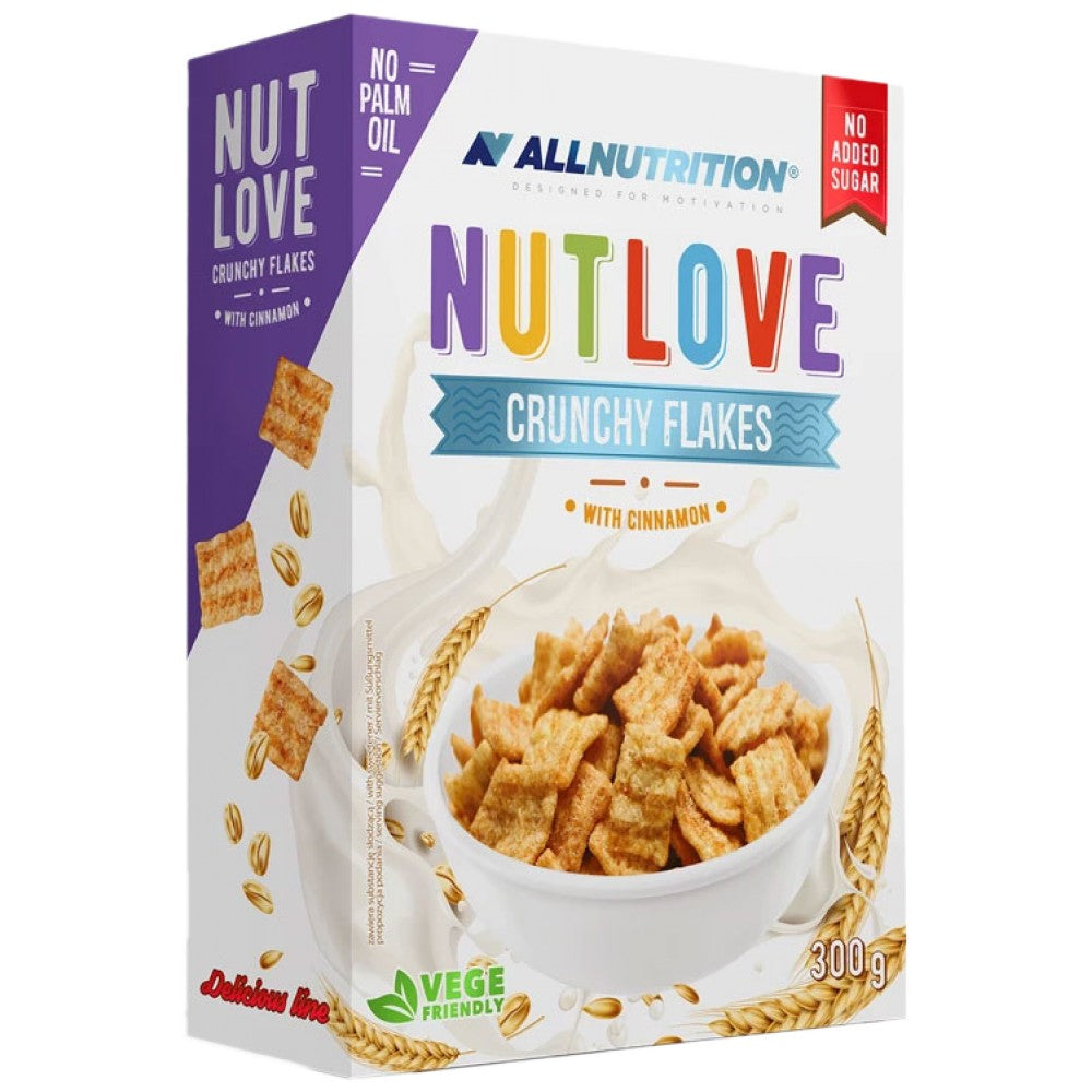 Nutlove | Fiocchi croccanti con cannella - 300 grammi