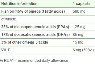Omega 3 Plus Vit E 45% - 120 capsule