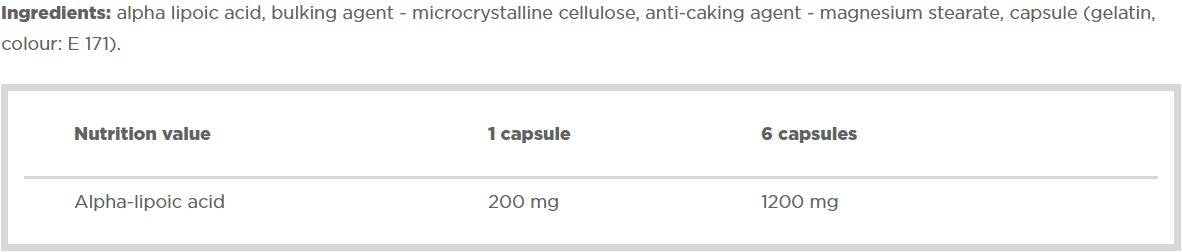 ALA 200 - 120 capsule