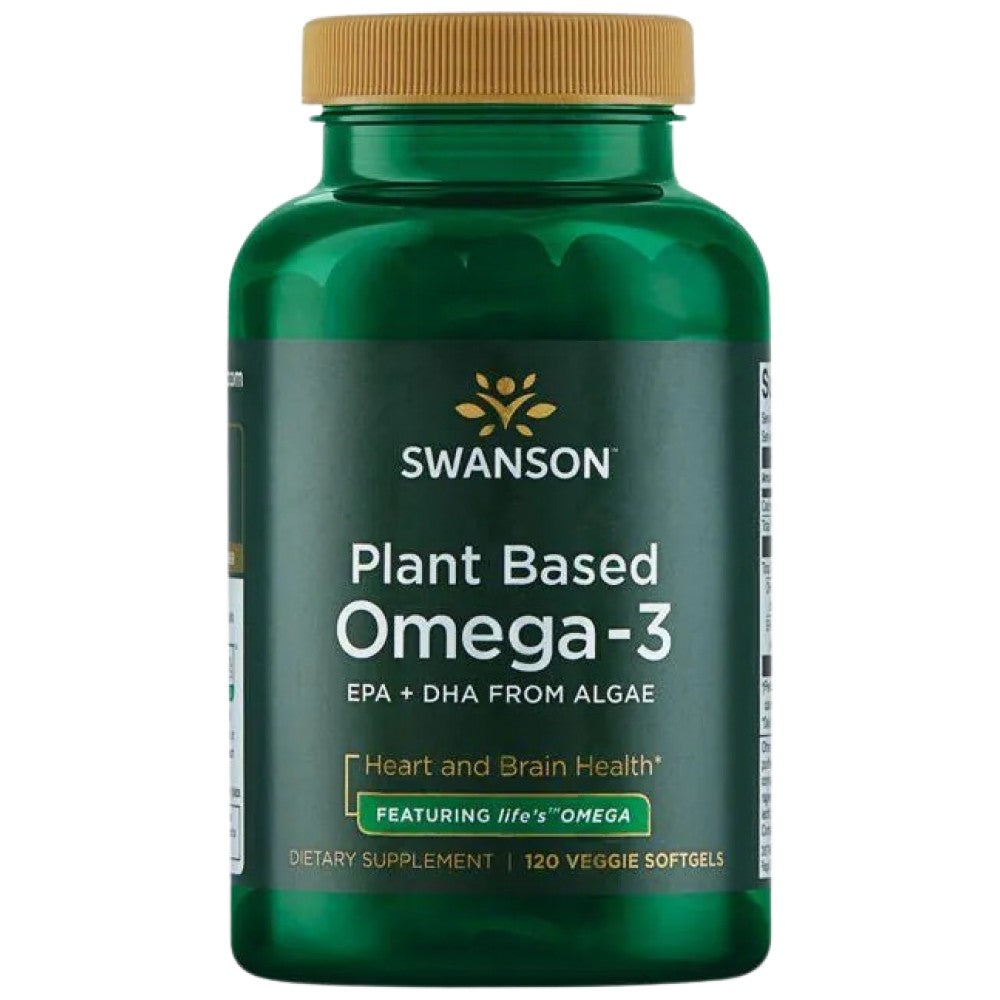 Omega-3 a base vegetale | Con la vita di Omega - 120 capsule in gel