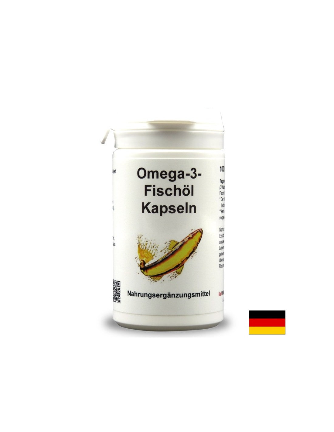 Olio di pesce omega-3, 100 capsule