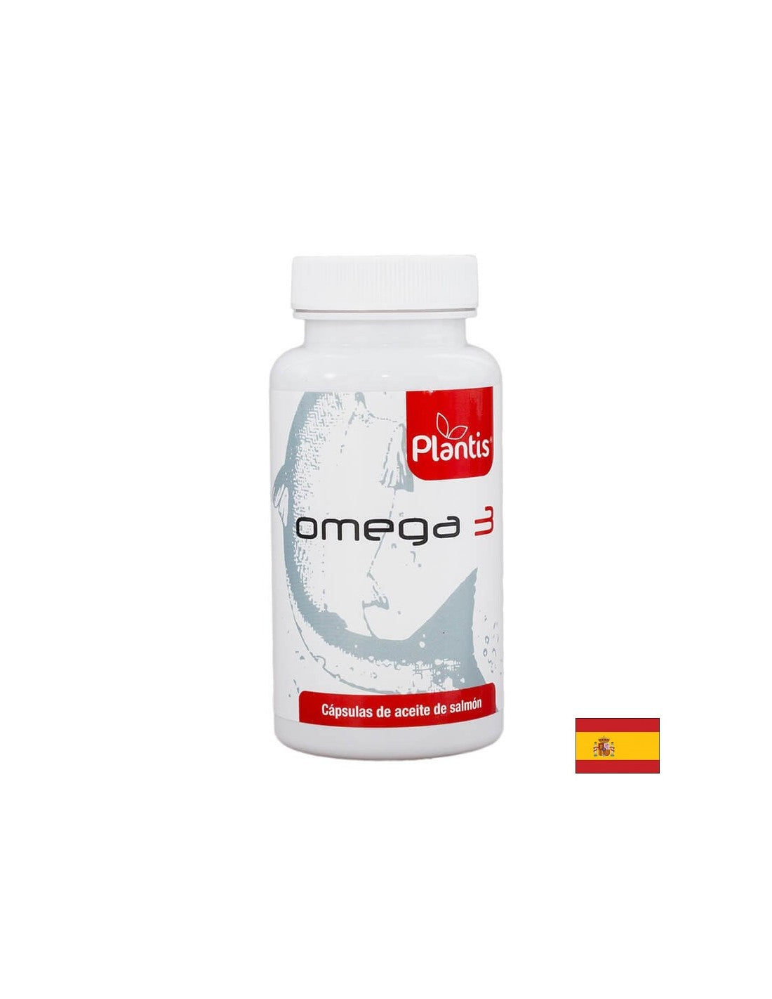 Olio di pesce (dal salmone) - Omega -3 EPA e DHA - Omega 3 Plantis® - Salute cardiovascolare e neurologica, 220 Capsule
