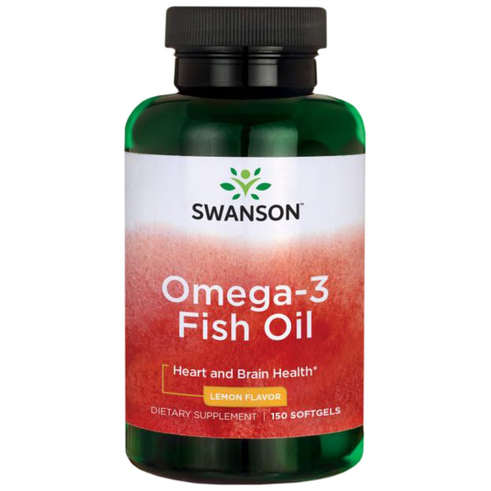 Fusto di limone Omega 3 1000 mg - 150 capsule gel