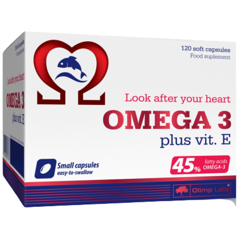 Omega 3 Plus Vit E 45% - 120 capsule