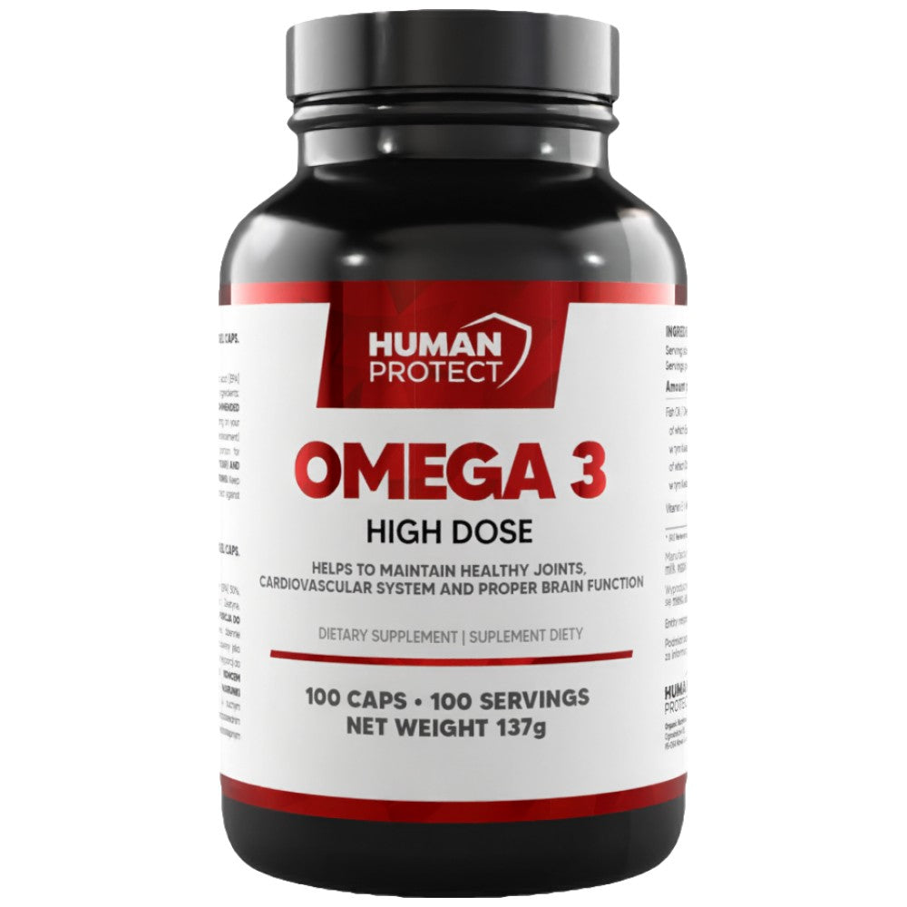 Omega 3 Dose alta | Con il 50% di EPA e il 25% DHA - 100 capsule